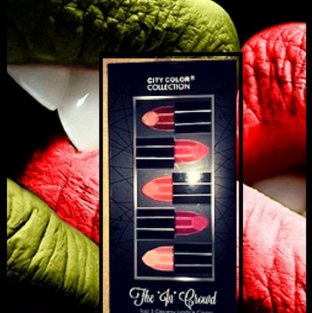 New city colors creamy lipsticks set